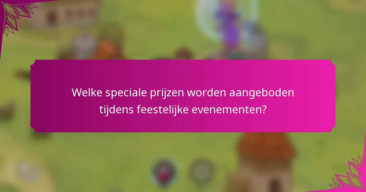 Welke speciale prijzen worden aangeboden tijdens feestelijke evenementen?
